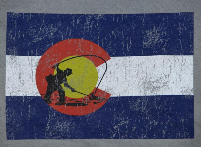 Colorado Fish Flag SS T-Shirt