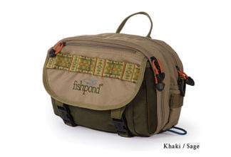 Fishpond Blue River Chest/Lumbar Pack - Khaki/Sage Green