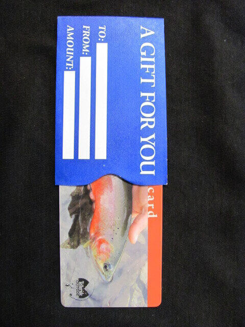 Telluride Angler gift card ($25-$2,000)