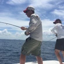 Our Scott Meridian rods and Nautilus played fish all day long.