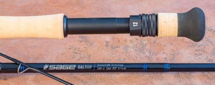The Salt HD's handy line weight engraving ensures that you always reach for the right rod.