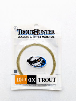 TroutHunter Nylon Trout Leader - 10' 0X