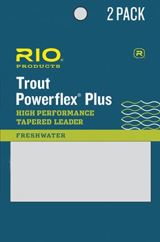 Rio Powerflex Plus Trout Knotless Leaders, 2-pack