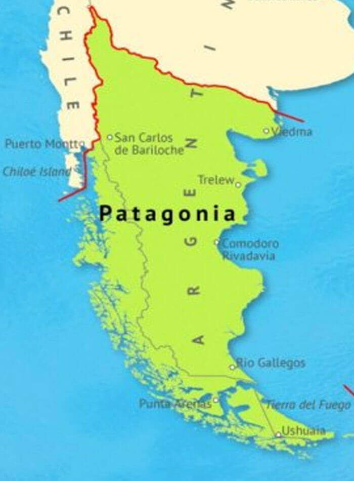 Patagonia Map 1 