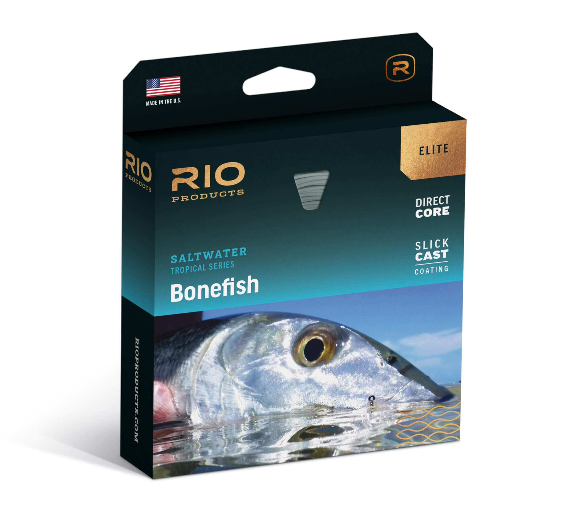 Rio Bonefish/Saltwater Fluorocarbon Leader 9 ft .016in 20lb - Fly Fishing 