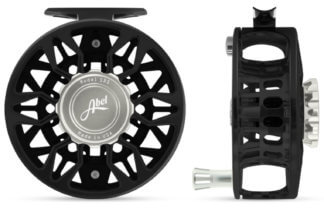 Abel SDS 7/8 reel, Black & Platinum (IN STOCK)