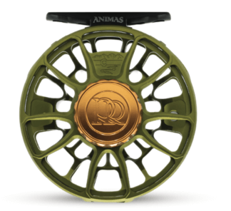 Ross Reels Animas 2019 Fly Reel 7|8 - Matte Olive