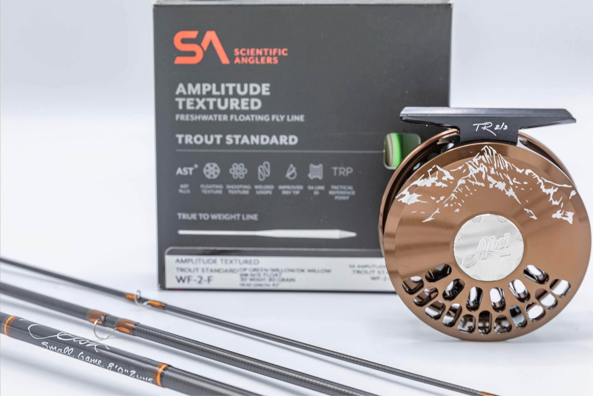 Small Stream  8'0 2-weight Scott Small Game rod and custom Abel reel  outfit - Telluride Angler