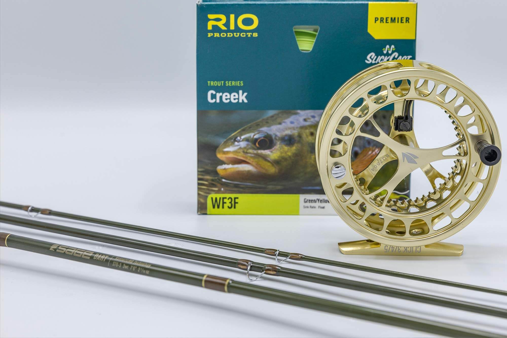 Sage Click Series Trout Fly Reels