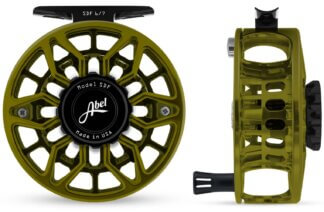 Abel SDF 6/7 reel, Olive (IN STOCK)