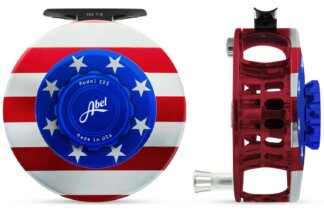 Abel SDS 7/8 reel, USA Flag (IN STOCK)