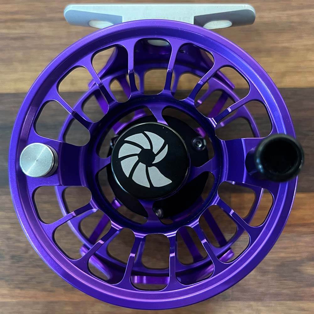 Nautilus X-Series XS Reel, Custom Colors (IN STOCK) - Purple with silver parts