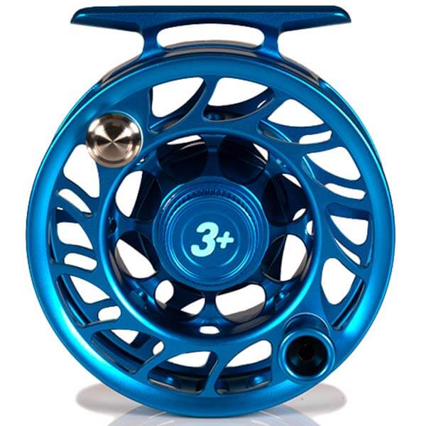 Hatch Iconic 3+ reel, "Kaiju Blue"