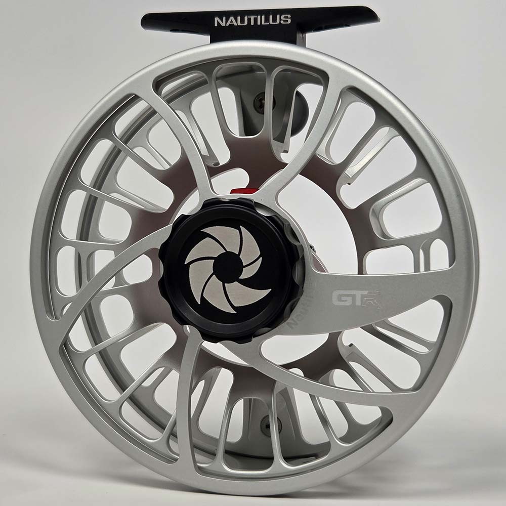 Nautilus GTR 8/9 reel - Brushed Titanium