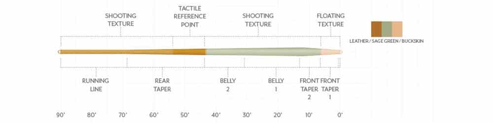 Amp Textured Trout Expert Taper