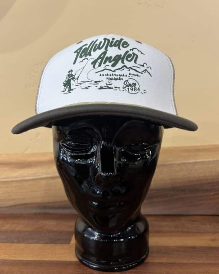 CapX White Khaki Scene Hat