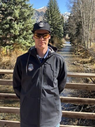 Simms Rogue Hoody Black Logo