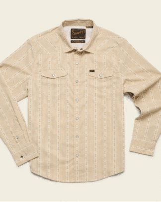 Howler Bros H Bar B Tech Mosquero Stripe Brown Rice