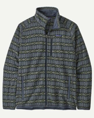 Patagonia Better Sweater Full Zip Woven Together Smolder Blue