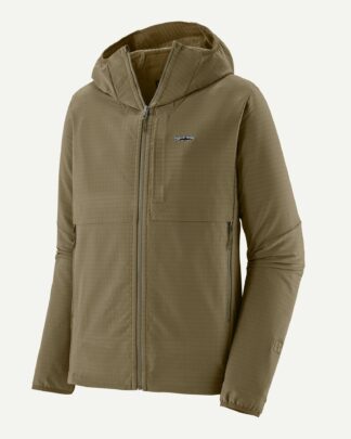 Patagonia R1 Techface Fitz Roy Trout Hoody Dark Ash