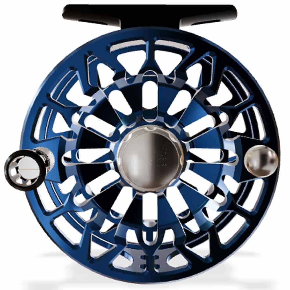 Sdf 67 Deep Blue Black Knob And Handle Spool Side