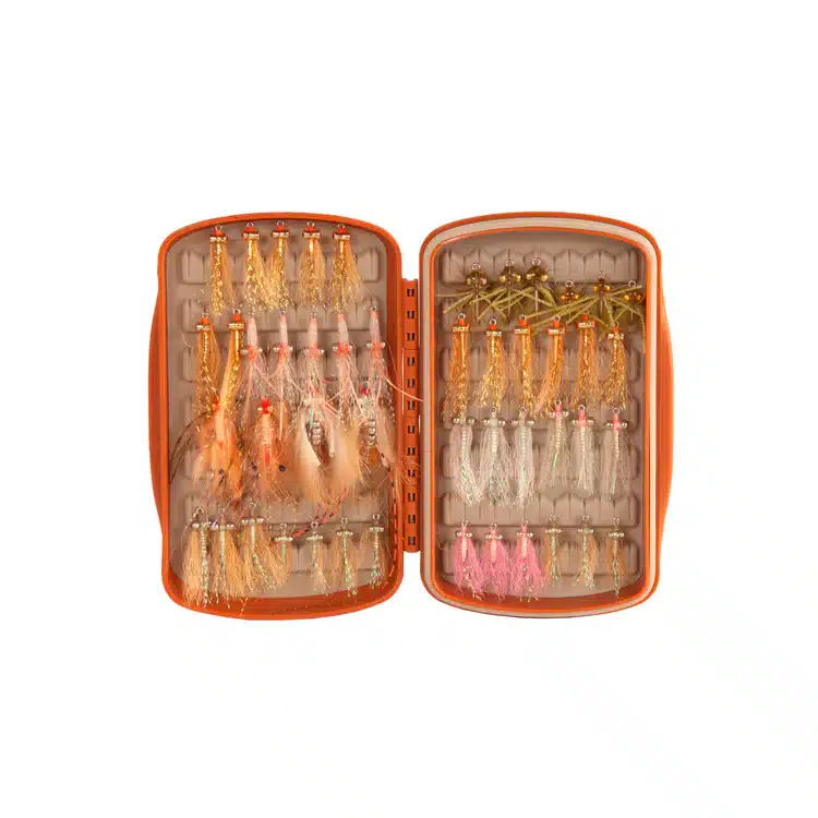 PescadorSmallFlyBox Orange Closed 0000 PescadorFlyBox Small Saltwater 750x