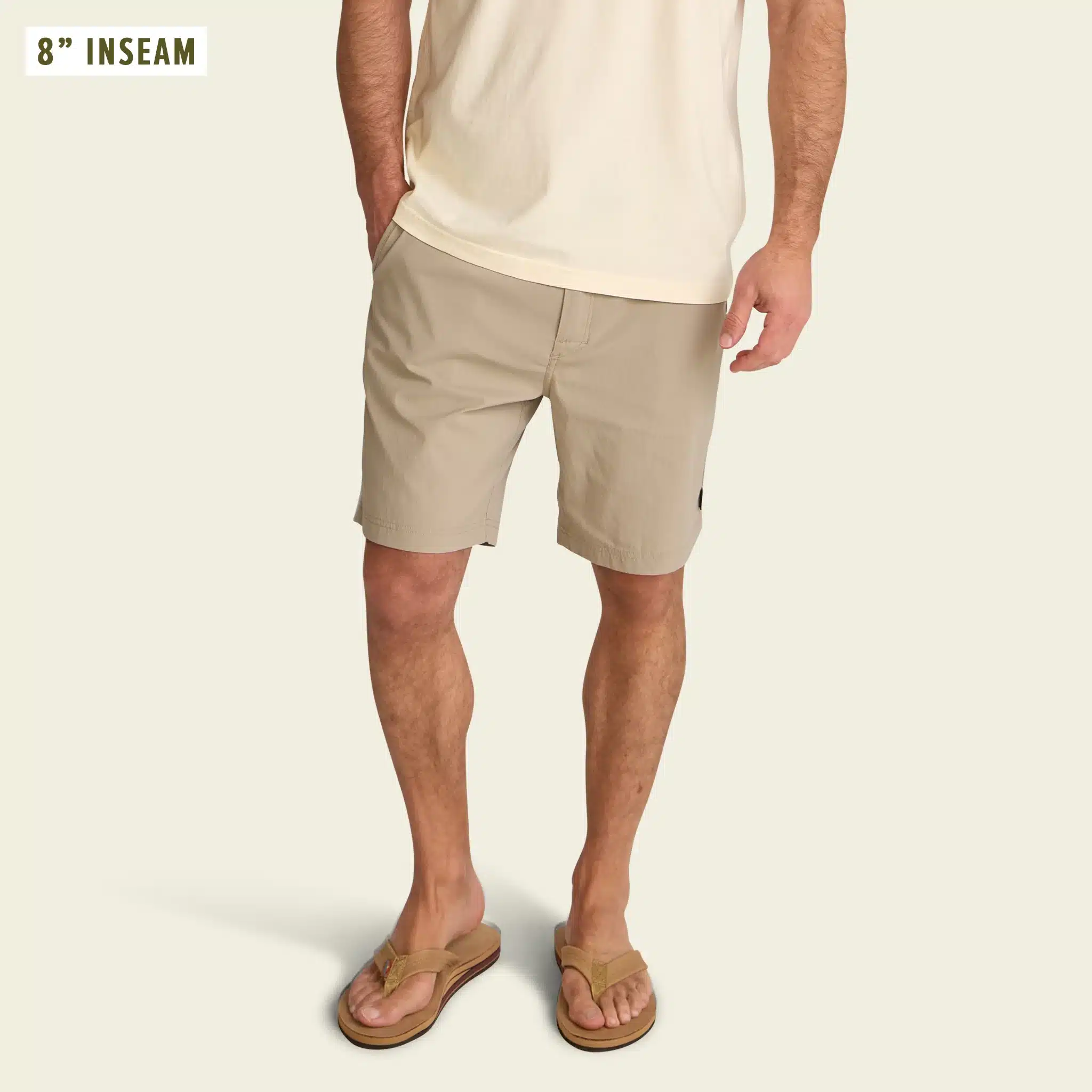 S26 Bottoms Horizon Tech Shorts 8 Driftwood Model Front D8b14f6b 7e89 40b8 Bb22 7c162cb90f74