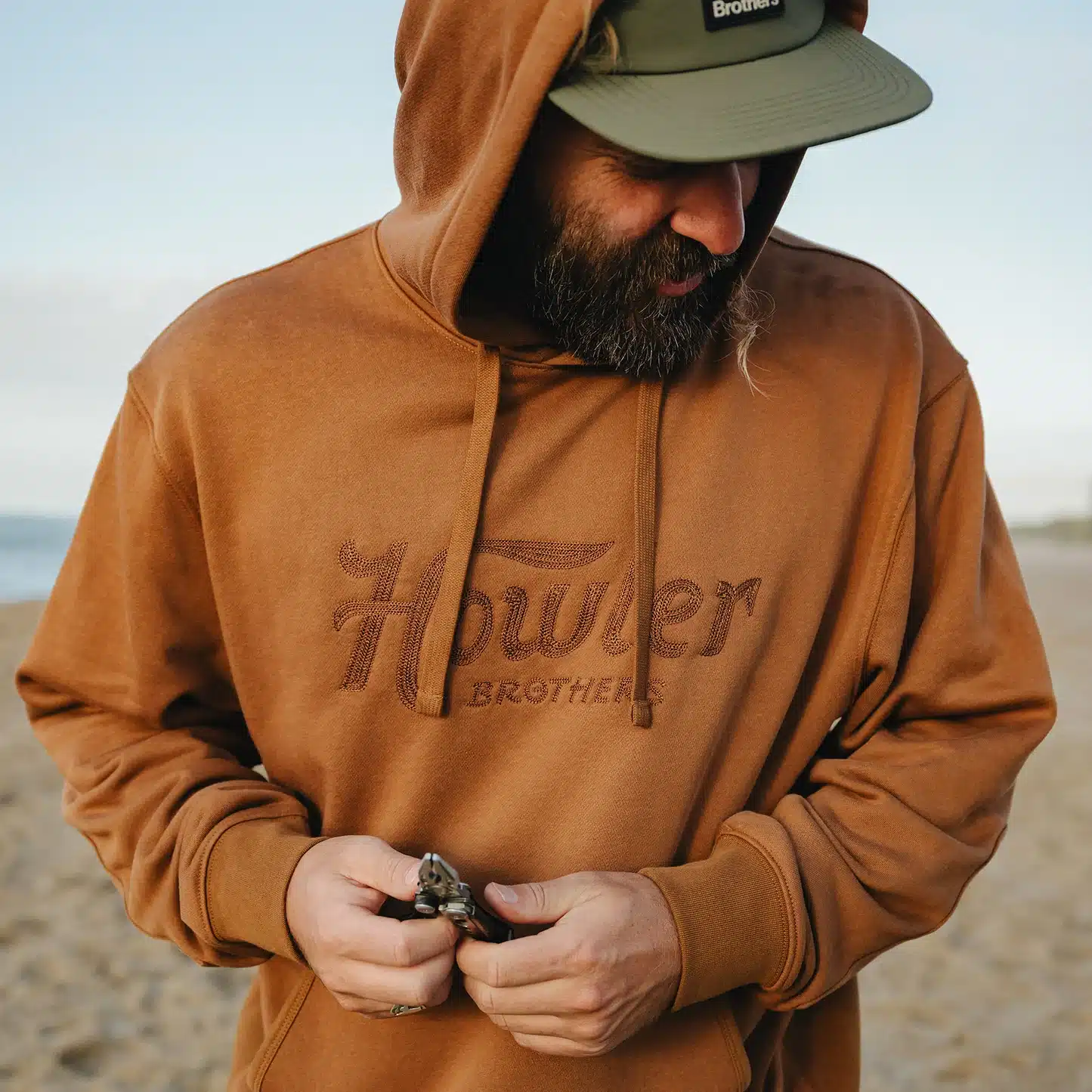 F26 Outerwear HB Trade Hoodie Workbench 2 Cream